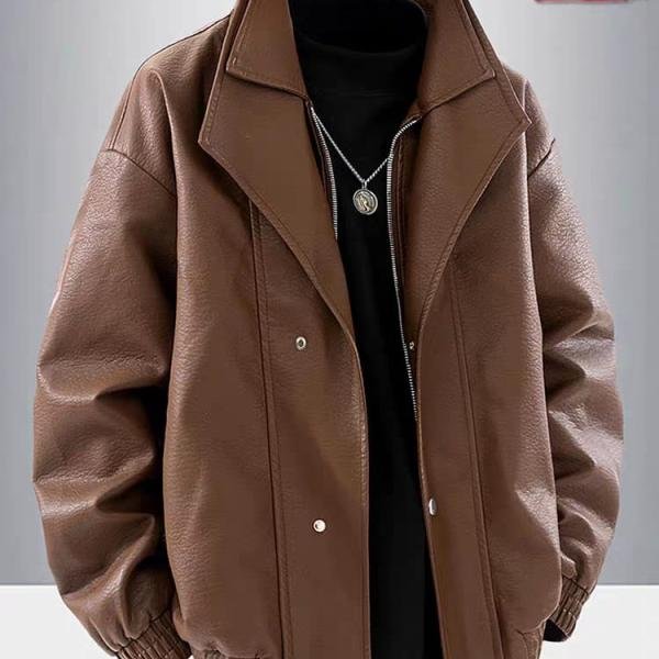 عربكو – جاكيت رجالي جلد