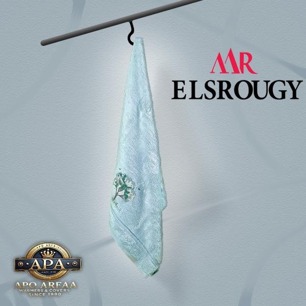 مناشف حمام فاخرة من القطن الناعم شكل شجرة