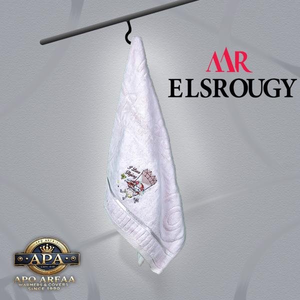 مناشف حمام فاخرة من القطن الناعم شكل كرتوني