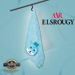 مناشف حمام فاخرة من القطن الناعم شكل كرتوني