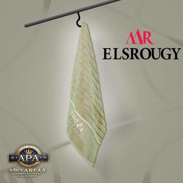 مناشف حمام فاخرة من القطن الناعم شكل ورد