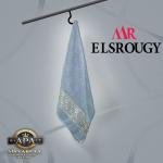 مناشف حمام فاخرة من القطن الناعم شكل ورد