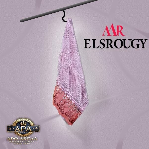 مناشف حمام فاخرة من القطن الناعم شكل وردة