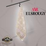 مناشف حمام فاخرة من القطن الناعم شكل مزخرف