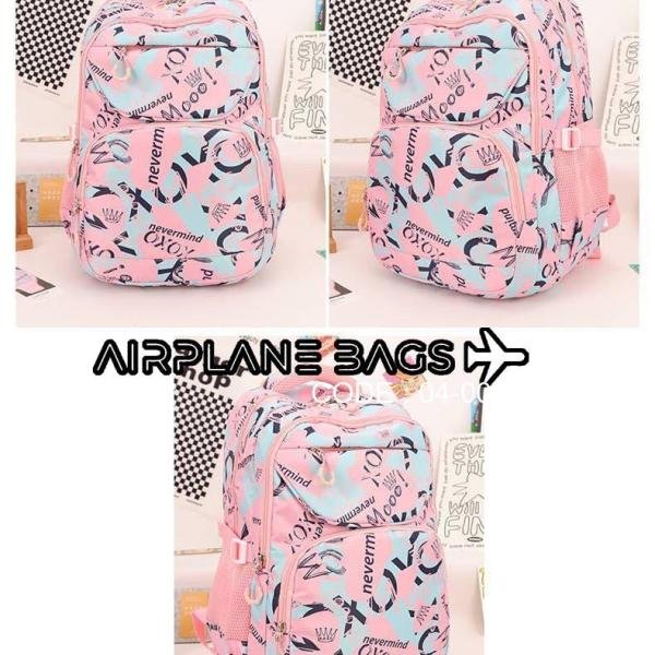 شنطة ظهر للبنات  - شنطة مدرسية - خفيفة الوزن ومتينة وواسعة