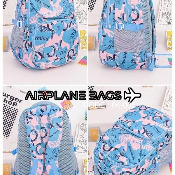 شنطة ظهر للبنات  - شنطة مدرسية - خفيفة الوزن ومتينة وواسعة