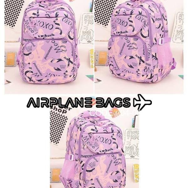 شنطة ظهر للبنات  - شنطة مدرسية - خفيفة الوزن ومتينة وواسعة