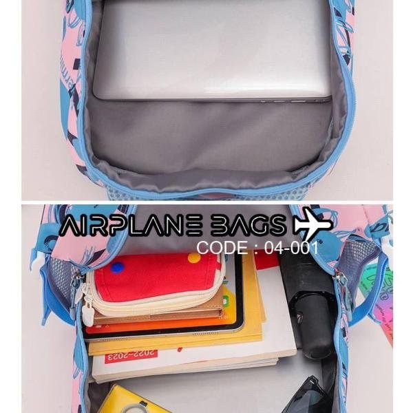 شنطة ظهر للبنات  - شنطة مدرسية - خفيفة الوزن ومتينة وواسعة