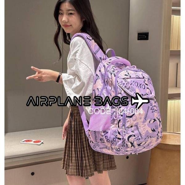 شنطة ظهر للبنات  - شنطة مدرسية - خفيفة الوزن ومتينة وواسعة