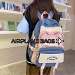 شنطة ظهر للبنات  - شنطة مدرسية - خفيفة الوزن ومتينة وواسعة