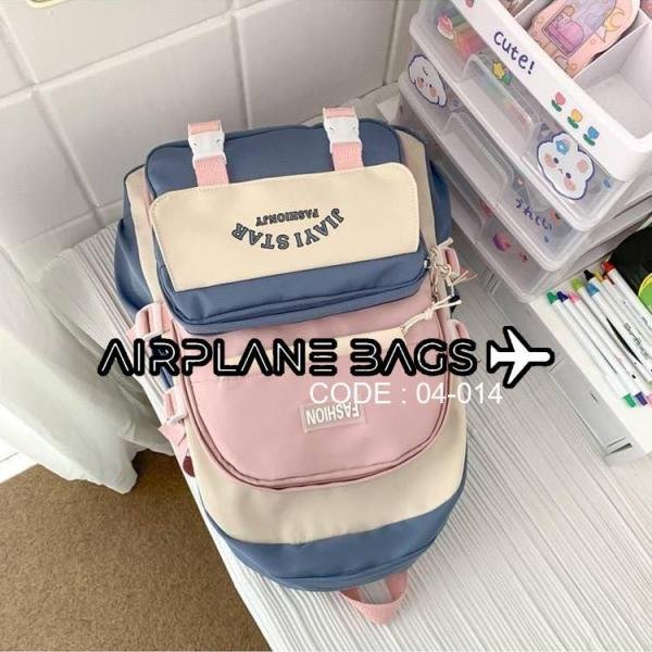 شنطة ظهر للبنات  - شنطة مدرسية - خفيفة الوزن ومتينة وواسعة