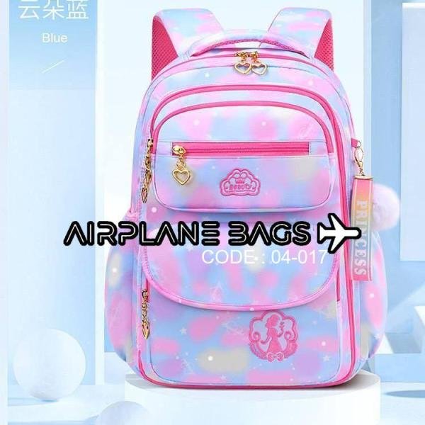 شنطة ظهر للبنات  - شنطة مدرسية - خفيفة الوزن ومتينة وواسعة