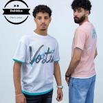 تشيرت رجالي بينيه بأكمام قصيرة وقبة دائرية