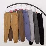 بنطلون كارجو رجالي بجيوب جانبية وخامة ناعمة مطاطة من DH Wear