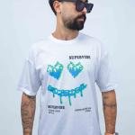 تشيرت رجالي بينيه بأكمام قصيرة وقبة دائرية