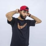 تشيرت رجالي بينيه بأكمام قصيرة وقبة دائرية