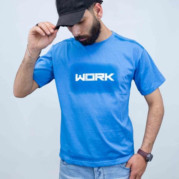 تشيرت رجالي بينيه بأكمام قصيرة وقبة دائرية