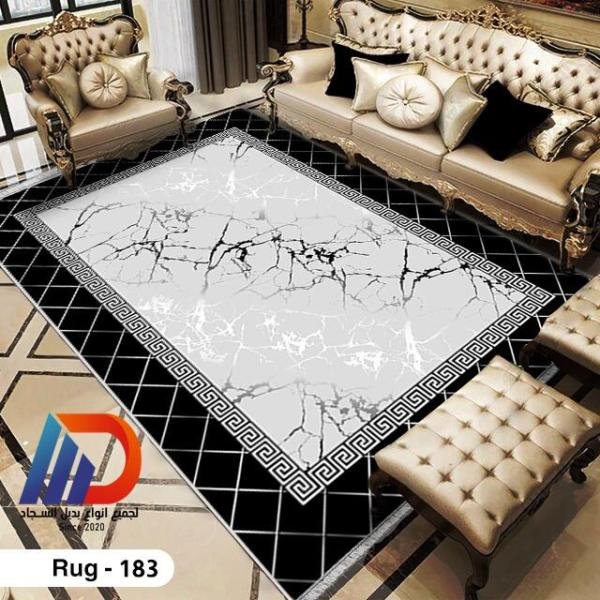 بديل سجاد 3D أنيق - كود 183 - نعومة وثبات بتصميم عصري