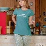 طقم بيجامة صيفي حريمي – قطن ناعمة بتصميم عصري، مريح للبيت من New Karen