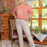 طقم بيجامة صيفي حريمي – قطن ناعمة بتصميم عصري، مريح للبيت من New Karen