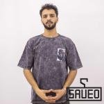 تيشيرت رجالي قطن مطبوع بتصميم مطبوع عصري – خامة مريحة وناعمة من Saveo