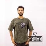 تيشيرت رجالي قطن مطبوع بتصميم مطبوع عصري – خامة مريحة وناعمة من Saveo