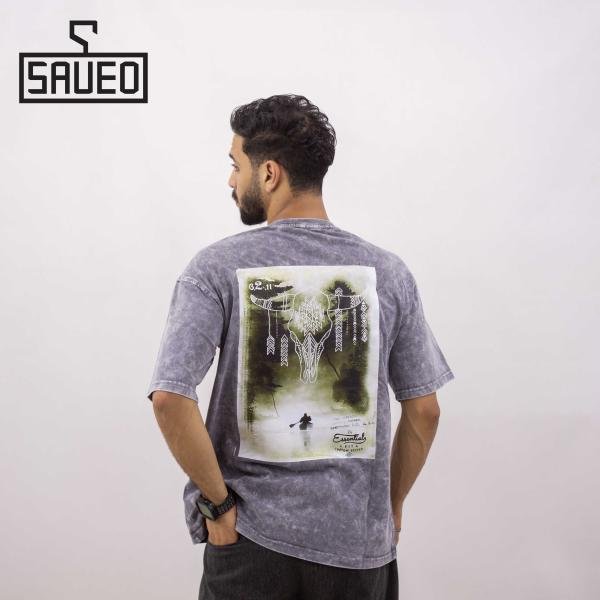 تيشيرت رجالي قطن  – خامة مريحة وناعمة من Saveo