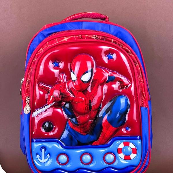 شنطة ظهر مستورد – 3 حاجز – 6 رسومات منSila