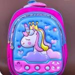 شنطة ظهر مستورد – 3 حاجز – 6 رسومات منSila