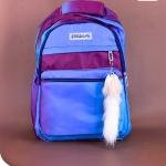 شنطة ظهر مدرسية دباديب تجميع 2حاجذ مقاس 18