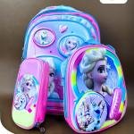 شنط أطفال طقم 3قطع مستورده وسط  3حاجذ من Sila