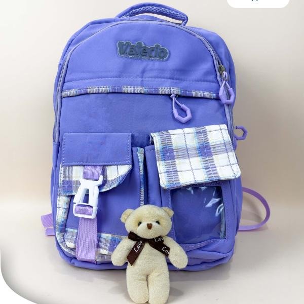 شنطة ظهر مدرسية مع دبدوب من Sila