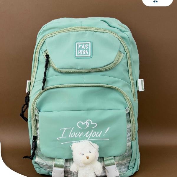 شنطة ظهر مدرسية مع دبدوب من Sila