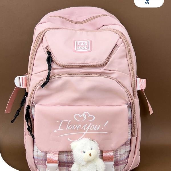 شنطة ظهر مدرسية مع دبدوب من Sila