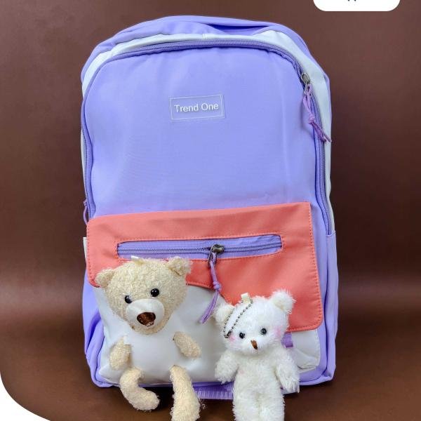 شنطة ظهر مدرسية مع دبدوب من Sila