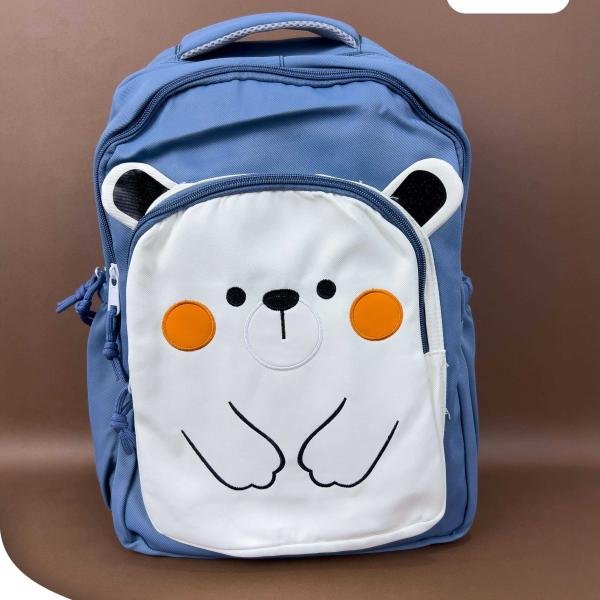 شنطة ظهر مدرسية للاطفال برسمة الدبدوب من Sila