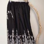 بنطلون فسكوز مشجر رجل الفيل