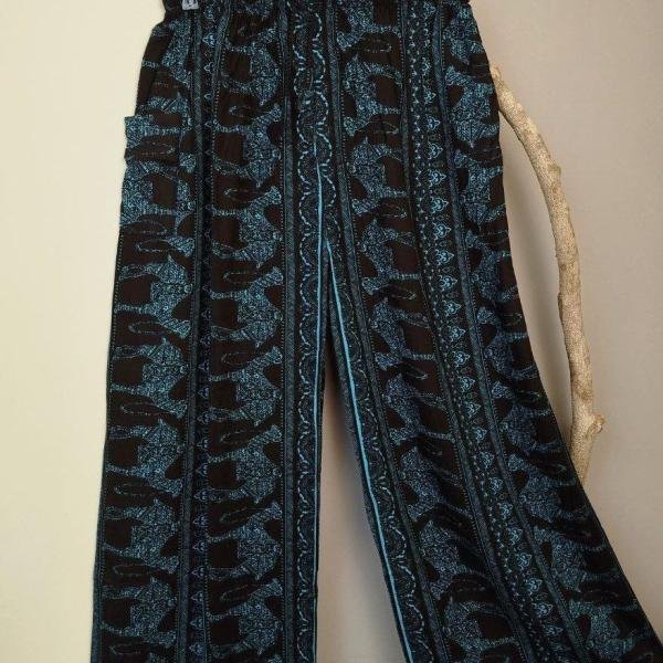 بنطلون فسكوز مشجر رجل الفيل