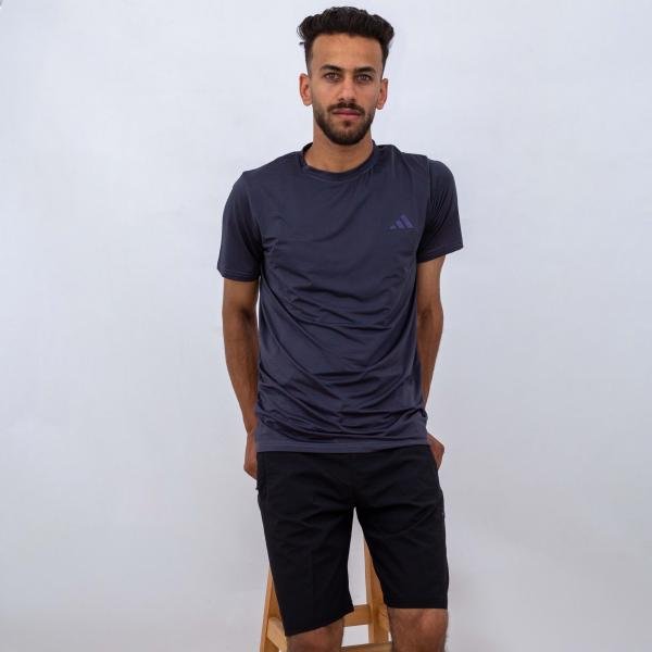 طقم تيشرت مع شورت رياضي للرجال والاطفال